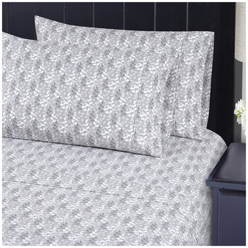 South Point Home Fashion Poly Flannel Queen Sheet Set 6 Piece