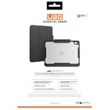 UAG Essential Armor Apple iPad Air M2 6th Gen Folio Rugged Case Black 124474114040