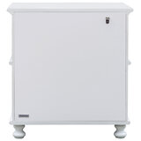 Moran Cassis Bedside Table White