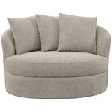 Thomasville Fabric Swivel Chair