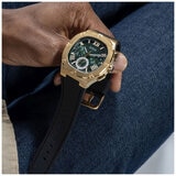 GUESSS Headline Black Gold Multi Function Men's Watch GW0571G