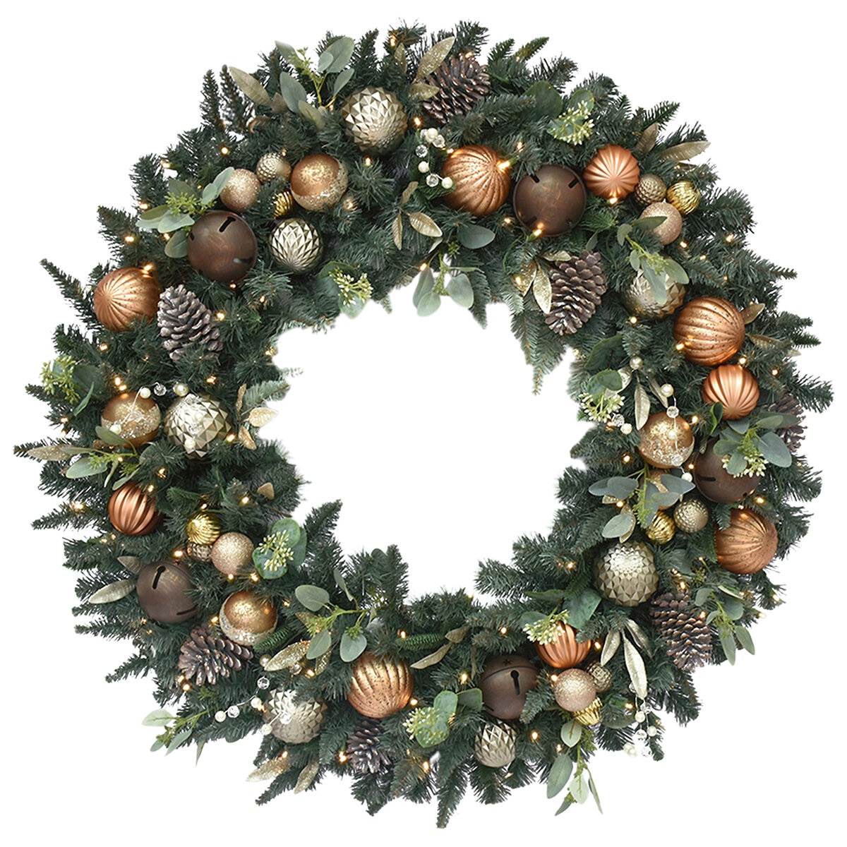 Decorated Christmas Wreath 121 cm Costco Australia