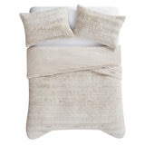Frye Carved Comforter Set 3 piece Queen