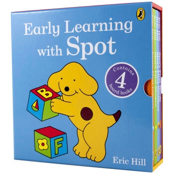 Early Learning with Spot 4 Book Set