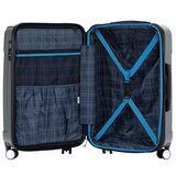 Tosca Matrix Range 3 Piece Luggage Set Black