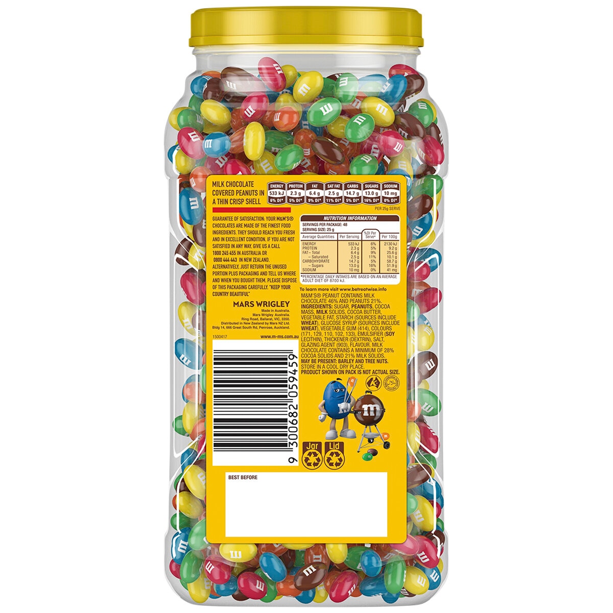 M&M Milk Chocolate 1.2kg