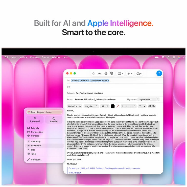 Apple 13 Inch MacBook Neo: A18 Pro Chip With 6‑Core CPU And 5‑Core GPU 8GB 256GB SSD Indigo