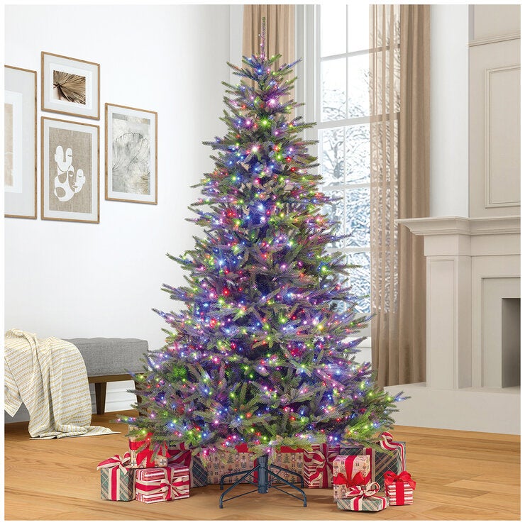 Pre-Lit Abies Artificial Christmas Tree 2.2m Pre-Lit Abies Artificial Christmas Tree 2.2m