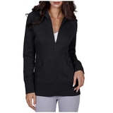 90 Degree Full Zip Fleece Jacket - Black