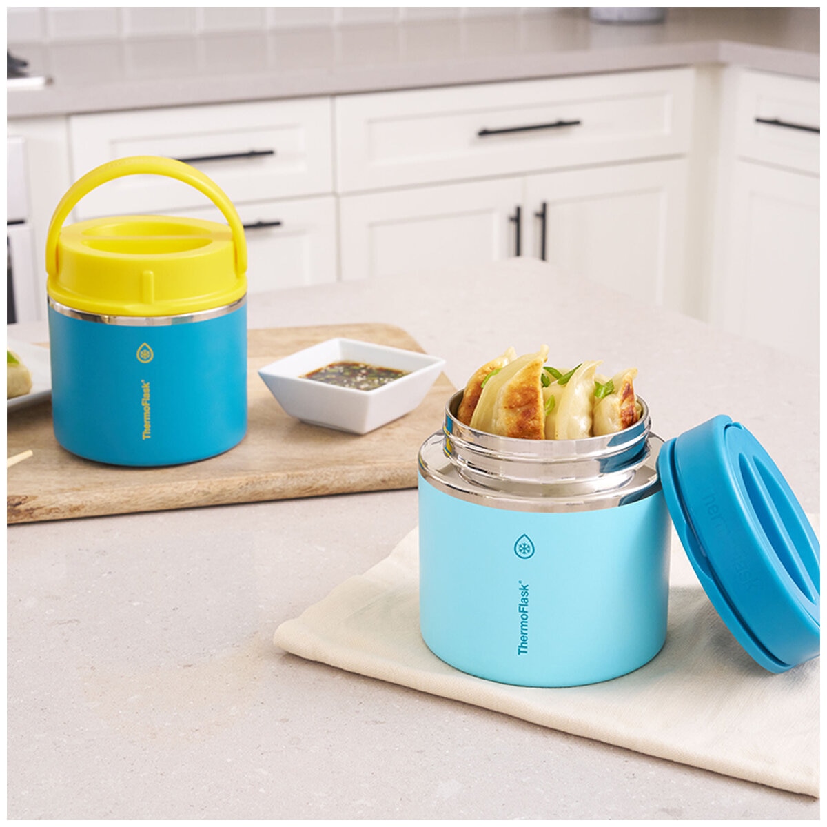 ThermoFlask 590ml Insulated Food Jar 2 Pack ThermoFlask 590ml Insulated Food Jar 2 Pack