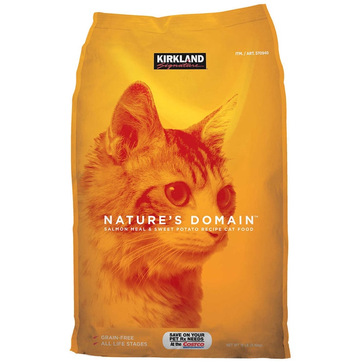 Kirkland Signature Nature's Domain Salmon & Sweet Potato Cat Food 8
