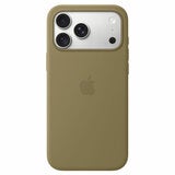 Apple iPhone 18 Pro Max Silicone Case with MagSafe Olive