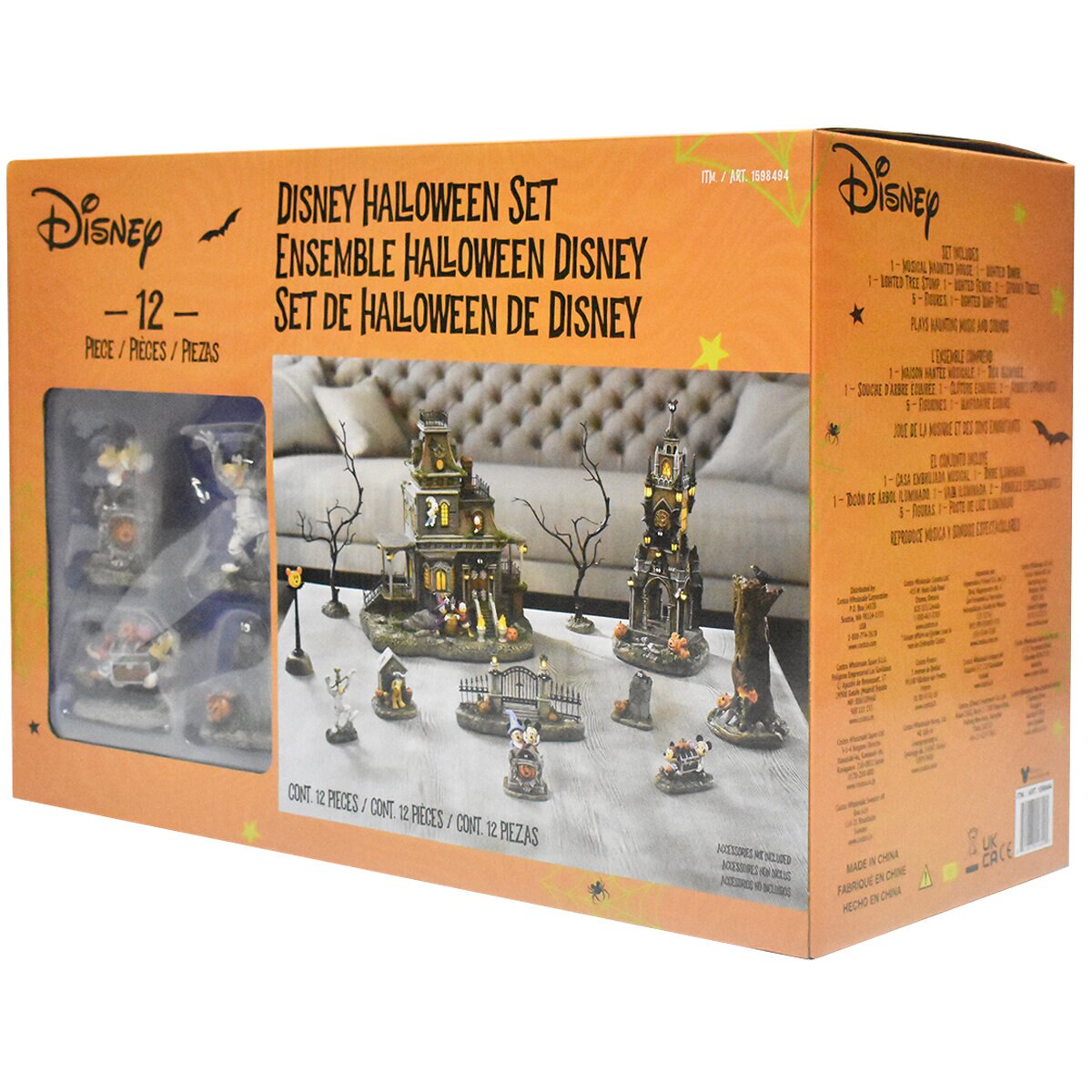 Disney Halloween Set 12 Pieces Costco Australia
