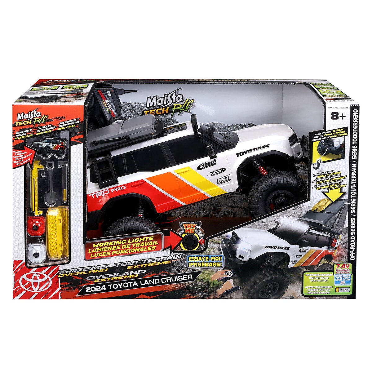 D28 1929728 Maisto Toyota Jeep Land Cruiser RC D28 1929728 Maisto Toyota Jeep Land Cruiser RC