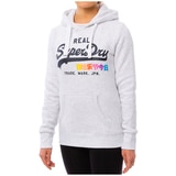 Superdry Women's Hoodie - Ice Marle Black