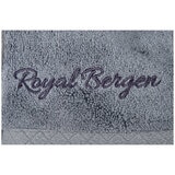 Royal Bergen Bamboo Hand Face Bath Towel Gift Set 6 piece Grey & White