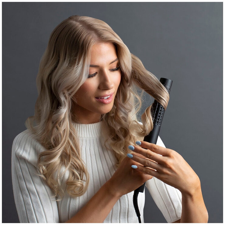 TYMO Airflow 2 in 1 Hair Curler and Straightener Black HC506