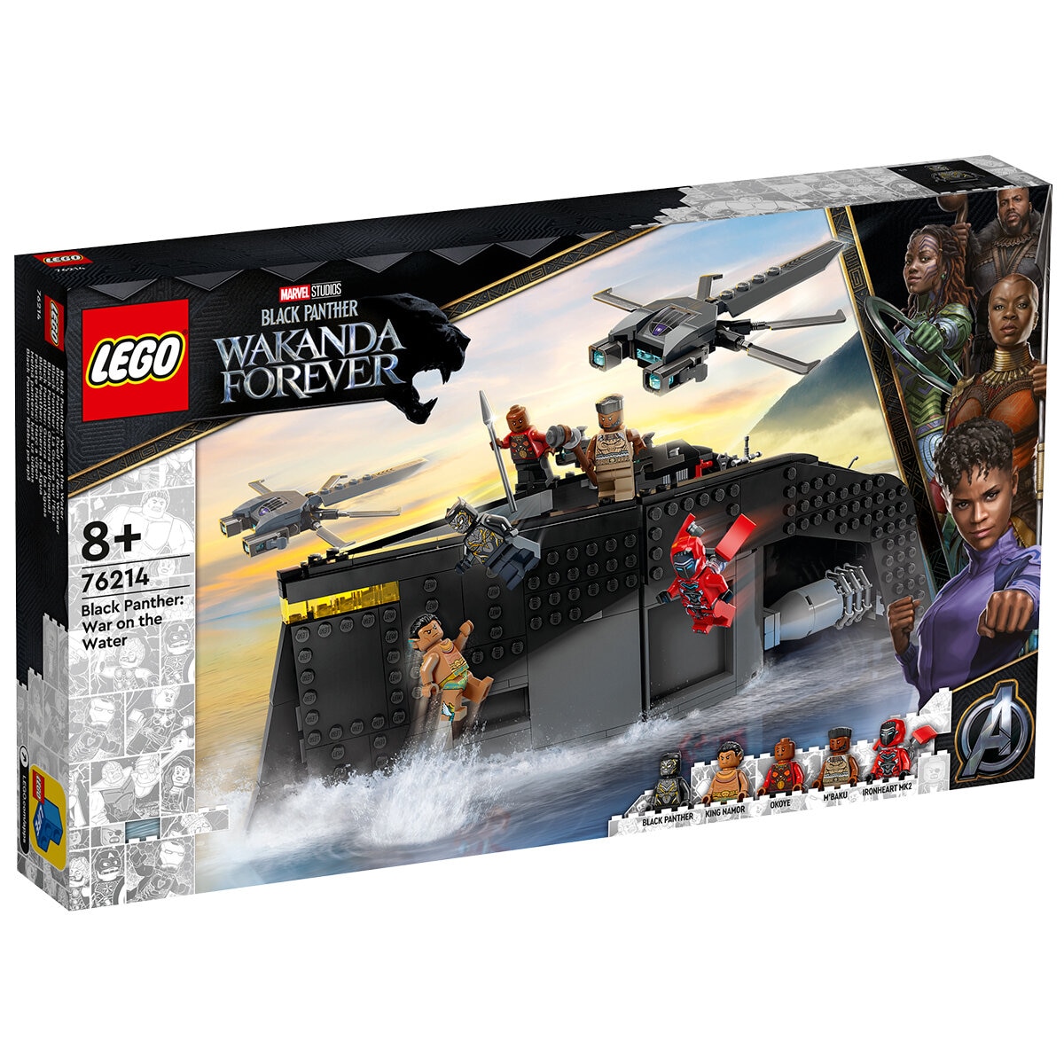 LEGO Marvel Super Heroes Black Panther War on the Water 76214