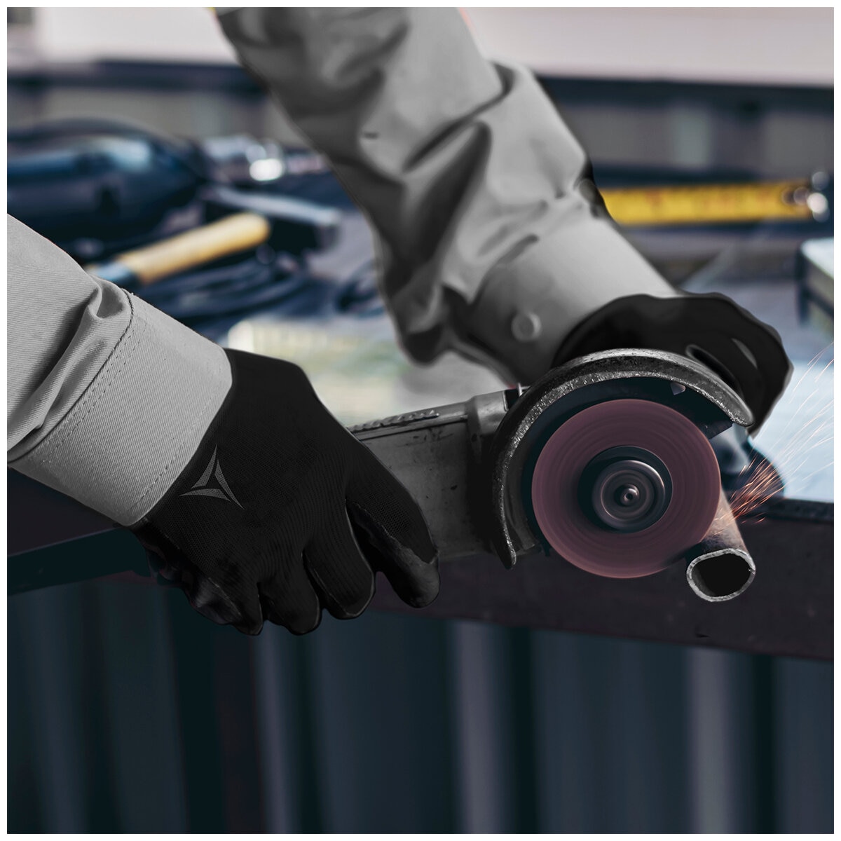 Handcrew Foam Latex Gloves 14Pk - DIHG-3888