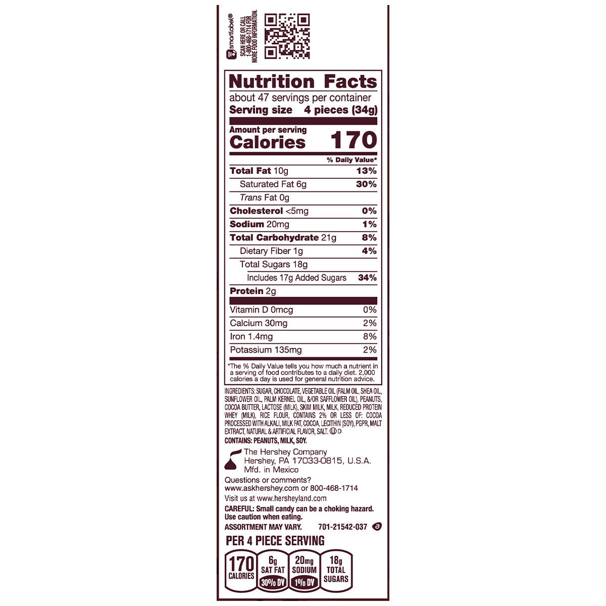Hershey's Miniatures Assortment 1.58kg Hershey's Miniatures Assortment 1.58kg