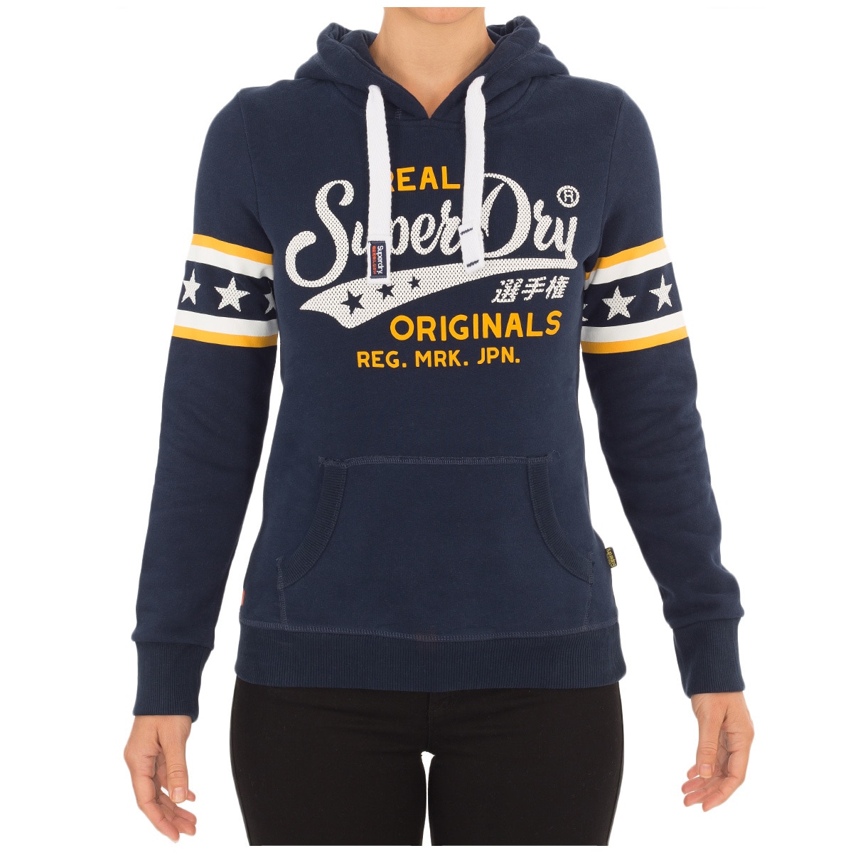 Superdry Women's Airtex Entry Hoodie - Indigo