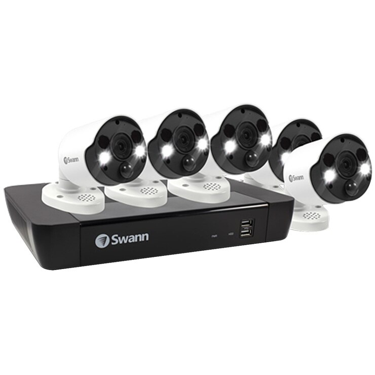 6 Camera 8 Channel 4K Ultra HD NVR Security System SONVK886806FB