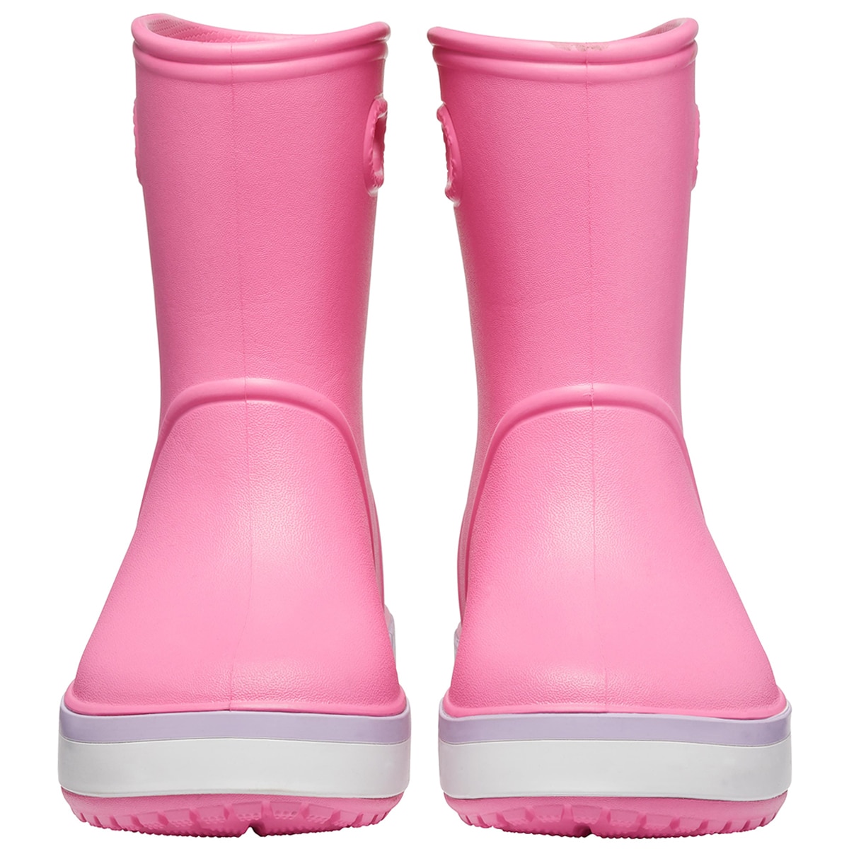 Crocs Kids Rain Boot - Pink Lemonade/Lavender