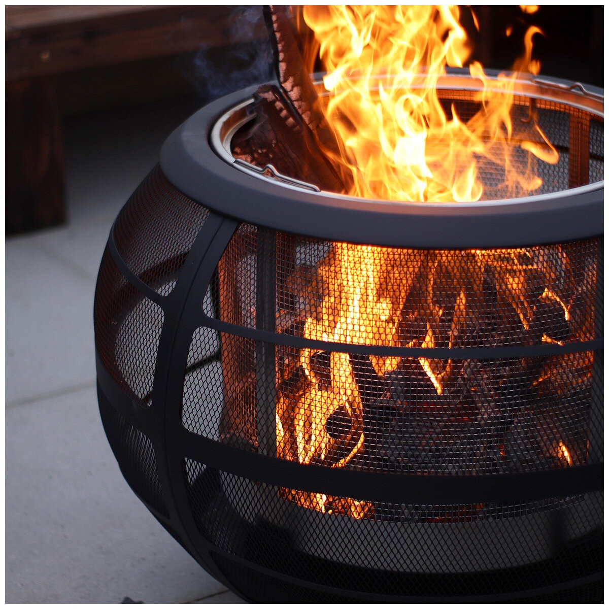 Haloo Sphere Firepit