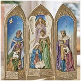40.6cm Nativity Scene Tri-Fold