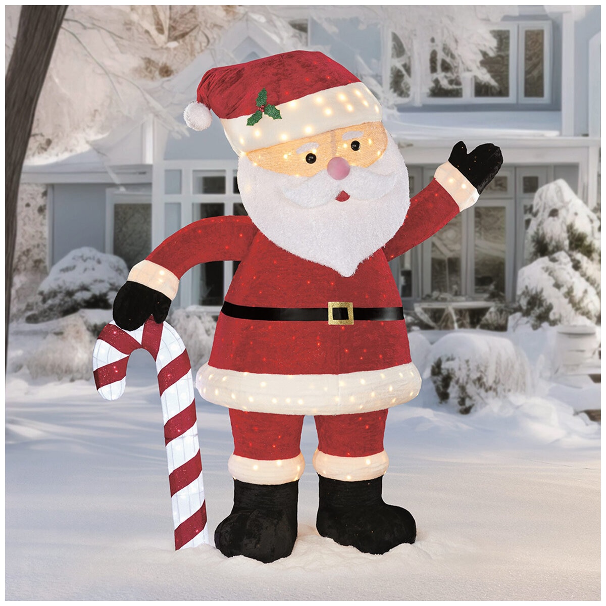 LED Pop-Up Santa 274.3cm