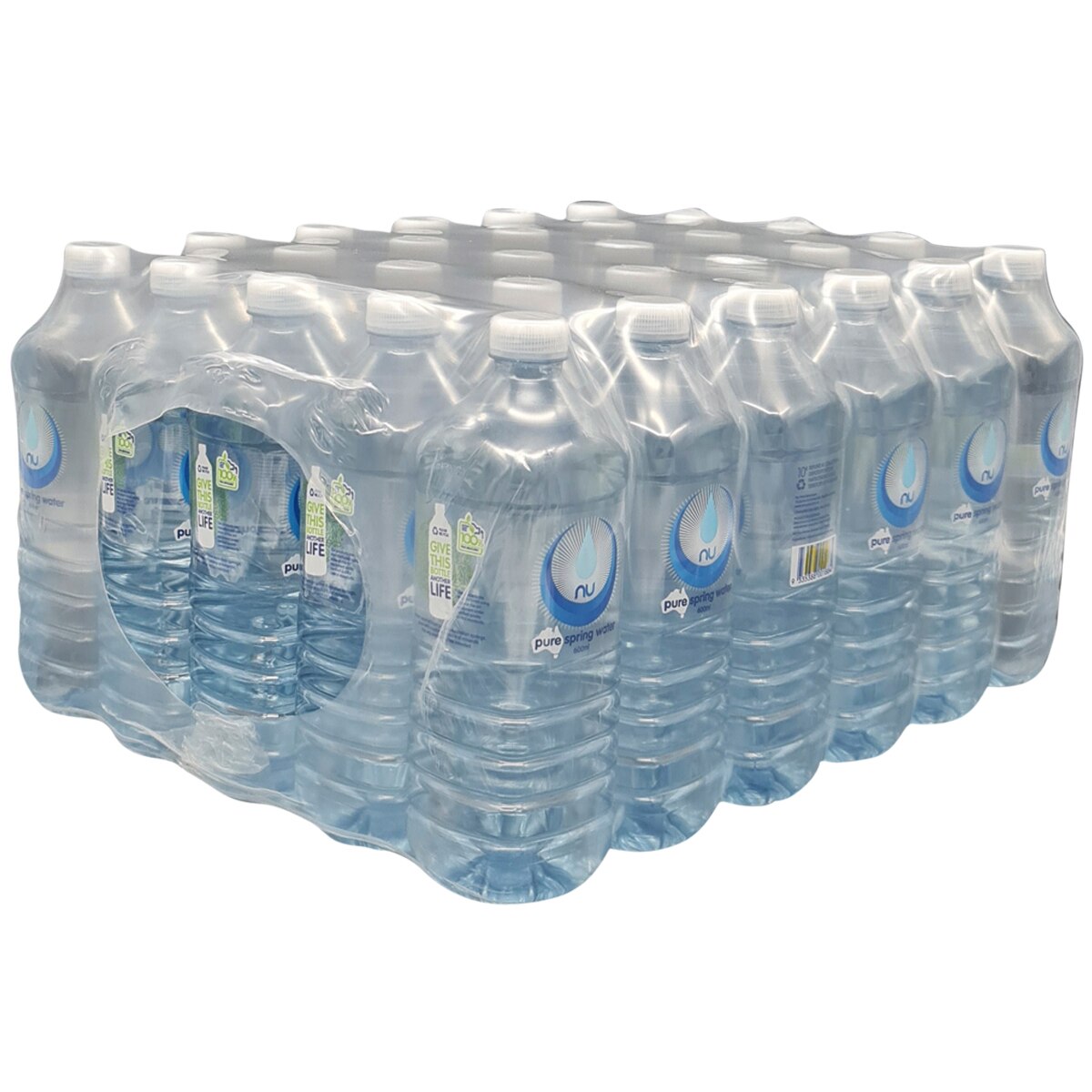 NuPure Spring Water 30 x 600ml Costco Australia