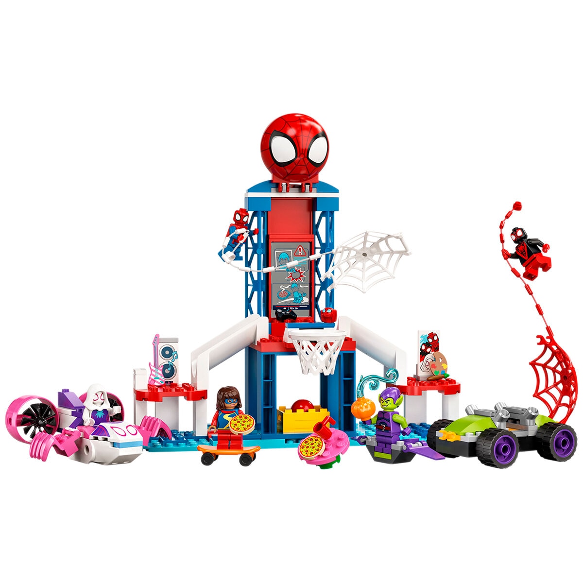 LEGO Marvel Spidey Spider-Man Webquarters Hangout 10784 |...