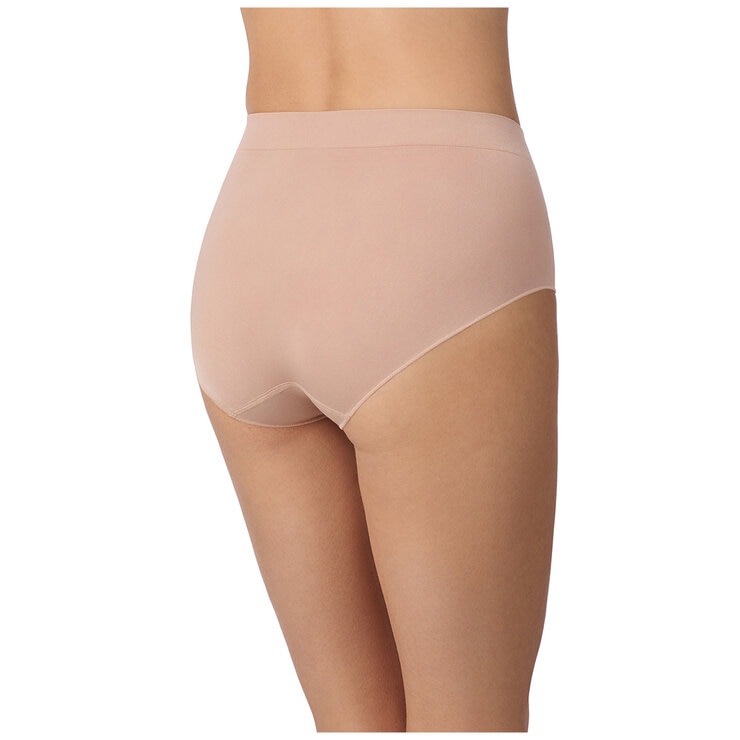Carole Hochman Women's Seamless Brief 5 Pack Small Multi
