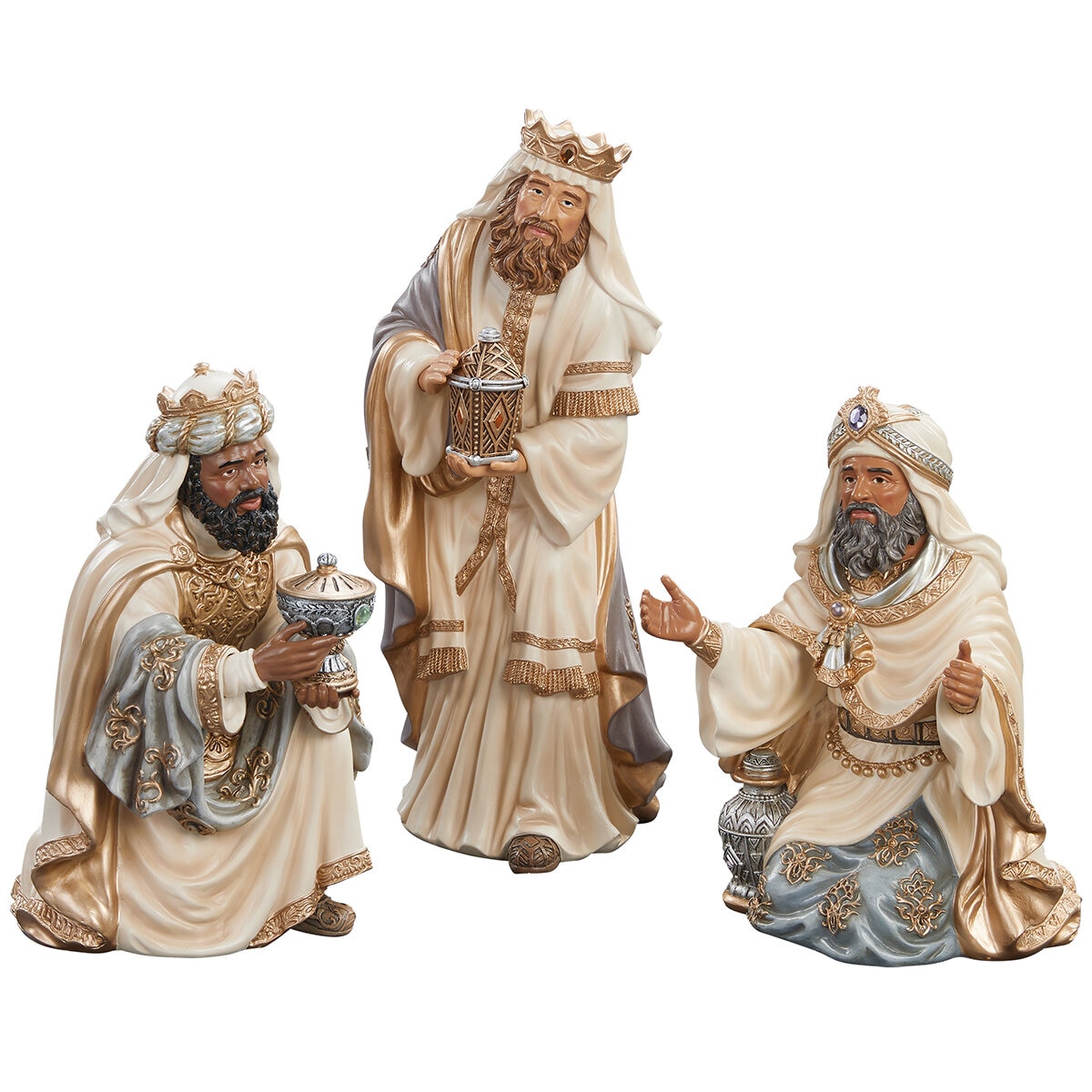 Kirkland Signature Hand Painted Nativity 13 Piece Set C