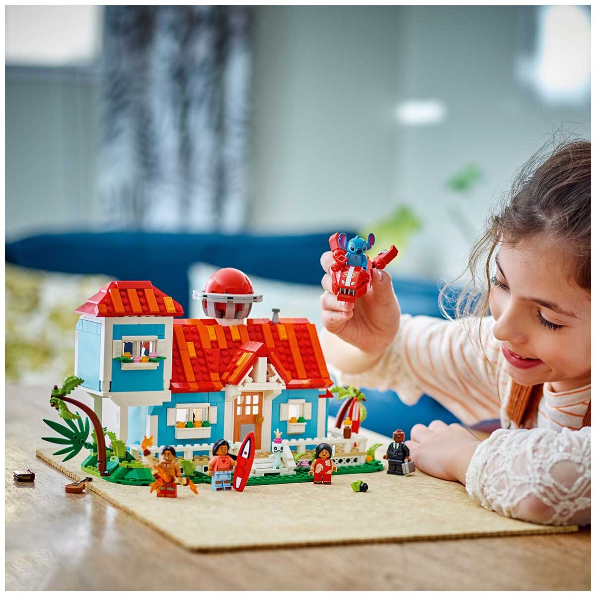 LEGO Disney Lilo and Stitch Beach House 43268