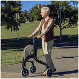 Altus Premium Lightweight 3-Wheel Rollator Walker with Convenient Storage Bag