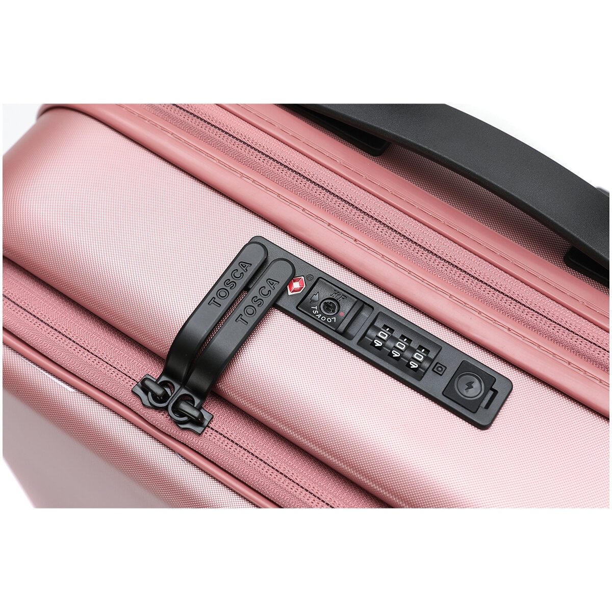 Tosca Horizon 2 Piece Luggage Set Dusty Rose