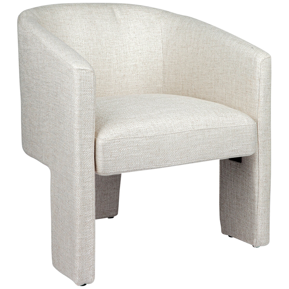 Cafe Lighting and Living Kylie Dining Chair, Natural Linen/