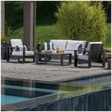 SunVilla Clifton 4 Piece Deep Seating Set