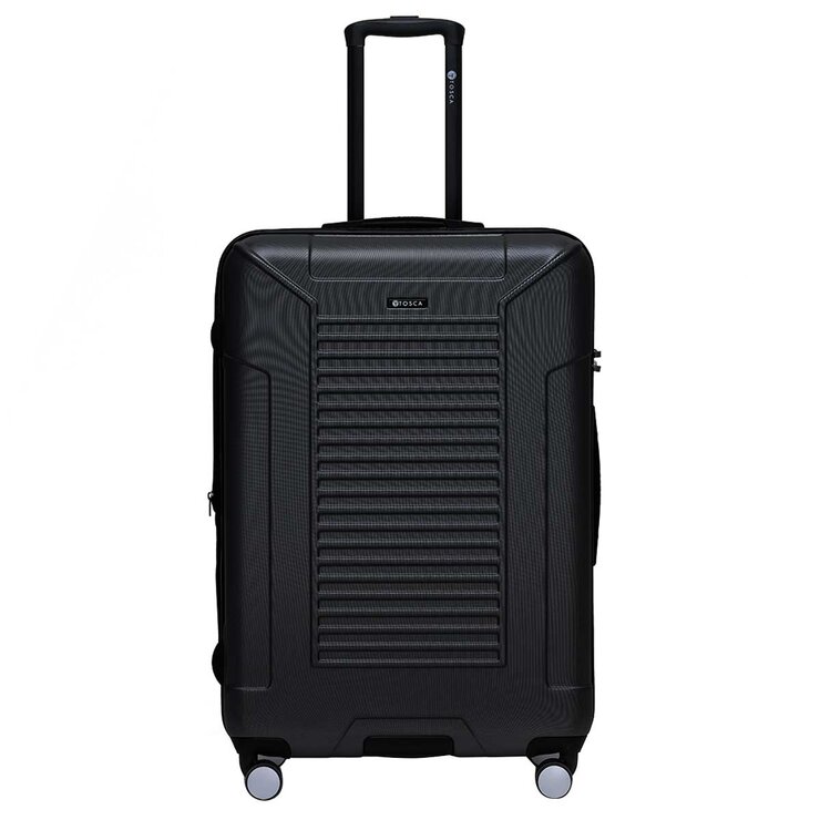 Tosca Matrix Range 3 Piece Luggage Set Black
