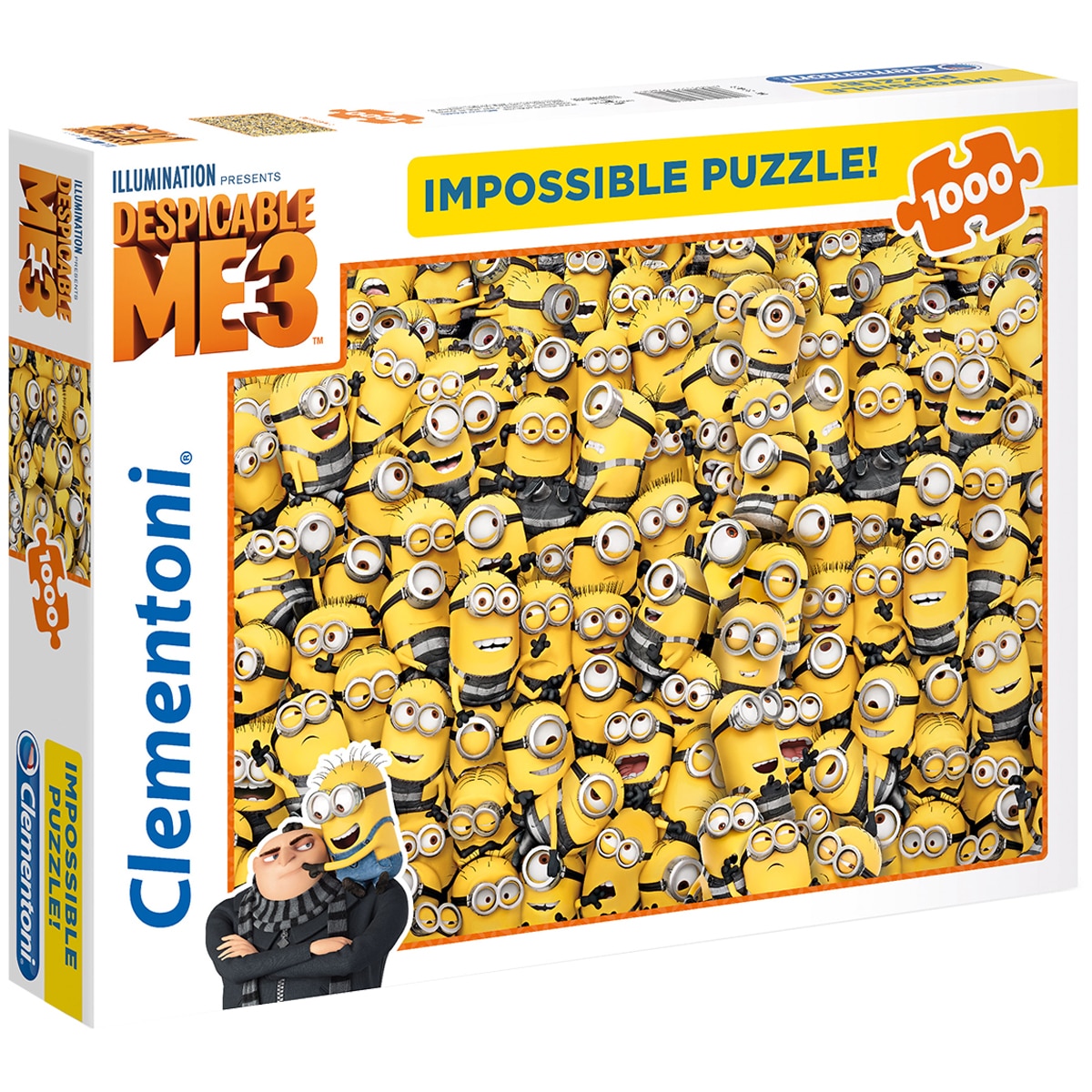 Clementoni 1000pc Minions Puzzles 2 pack