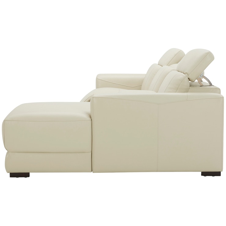 Gilman Creek Leather Power Reclining Sectional Costco Australia