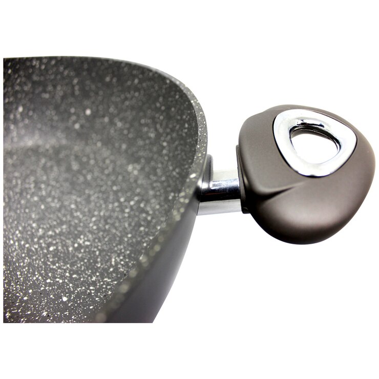 Bialetti Grey 32cm Chefs Pan with Lid Costco Australia