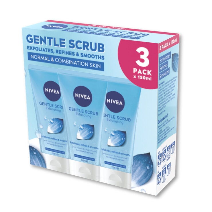 Nivea Facial Cleanser 3x150ML