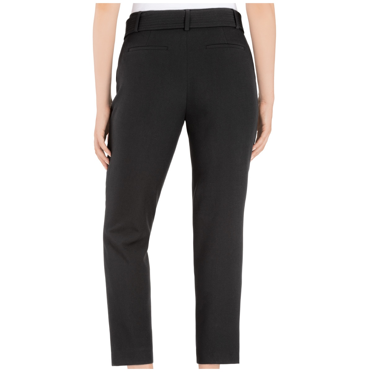 Hilary Radley Tie Front Women's Pant - Black