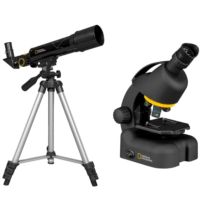 National Geographic Compact Telescope & Microscope Set Costco Australia