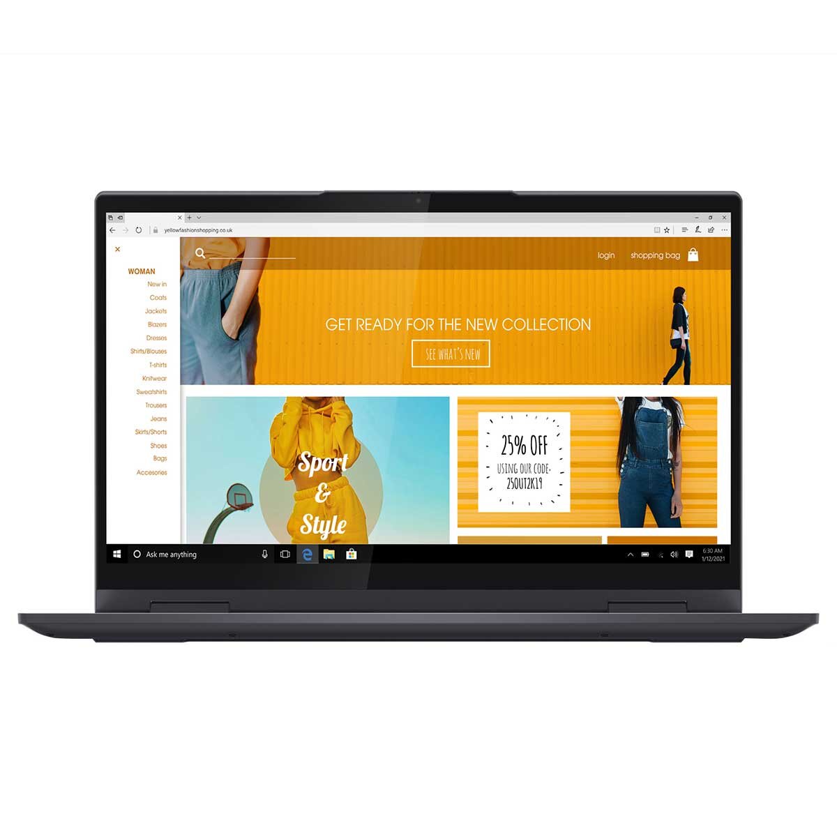 Lenovo 14 Inch Yoga 7 Ryzen 5 Laptop 82N7003MAU