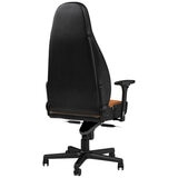 Noblechairs ICON Gaming Chair Real Leather Cognac Black