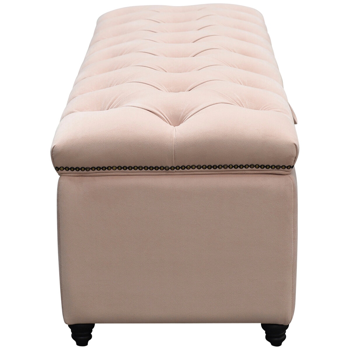 Moran Princess Storage Ottoman Petal Pink