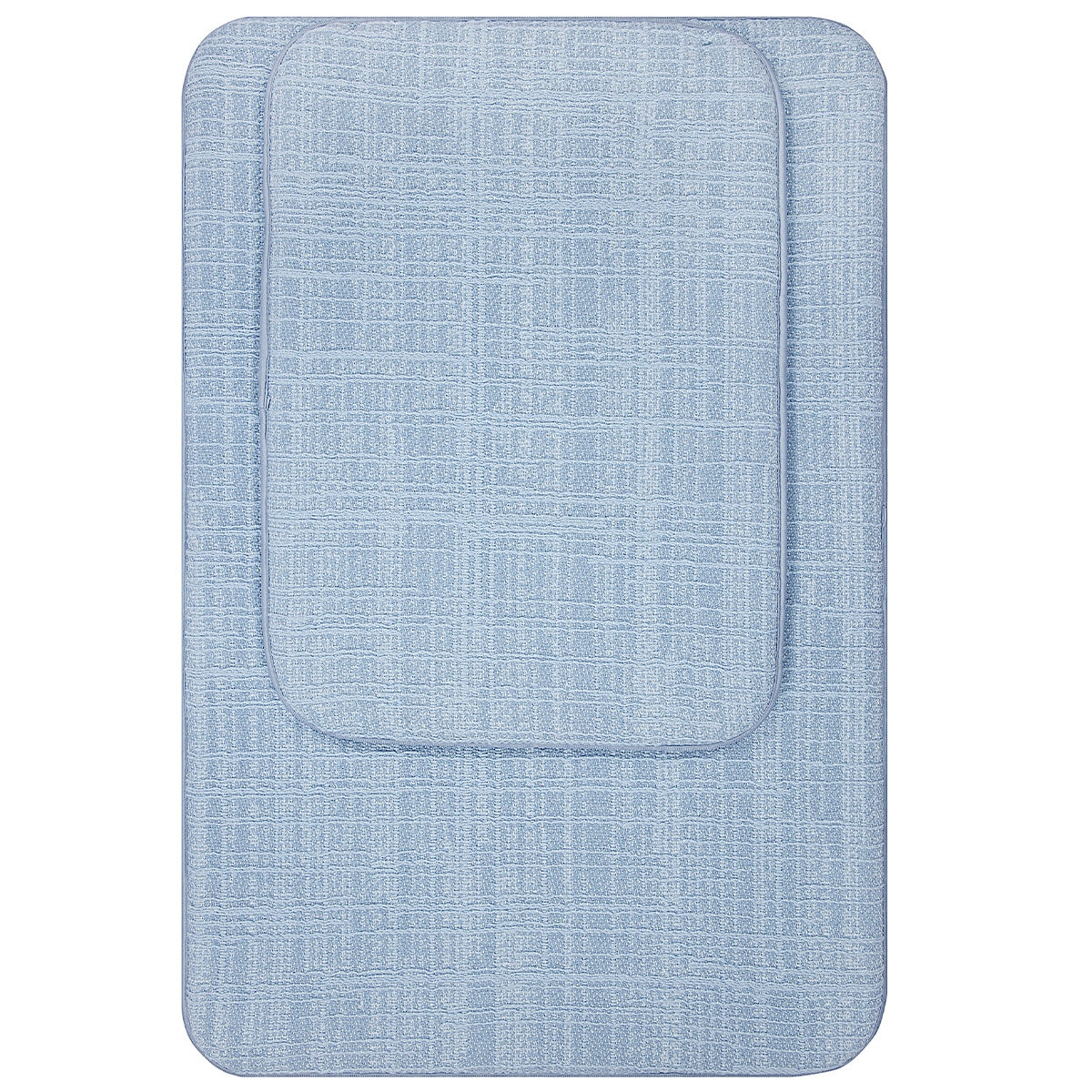 Mineral Spring Cotton Memory Foam Bathmat 2 pack